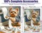 Little Puppy 5D Diamond Painting Kits for Adults – Cute Dog DIY Diamond Art for Beginners, Round Full Drill Diamond Dot, Home Wall Decor 12×16 in